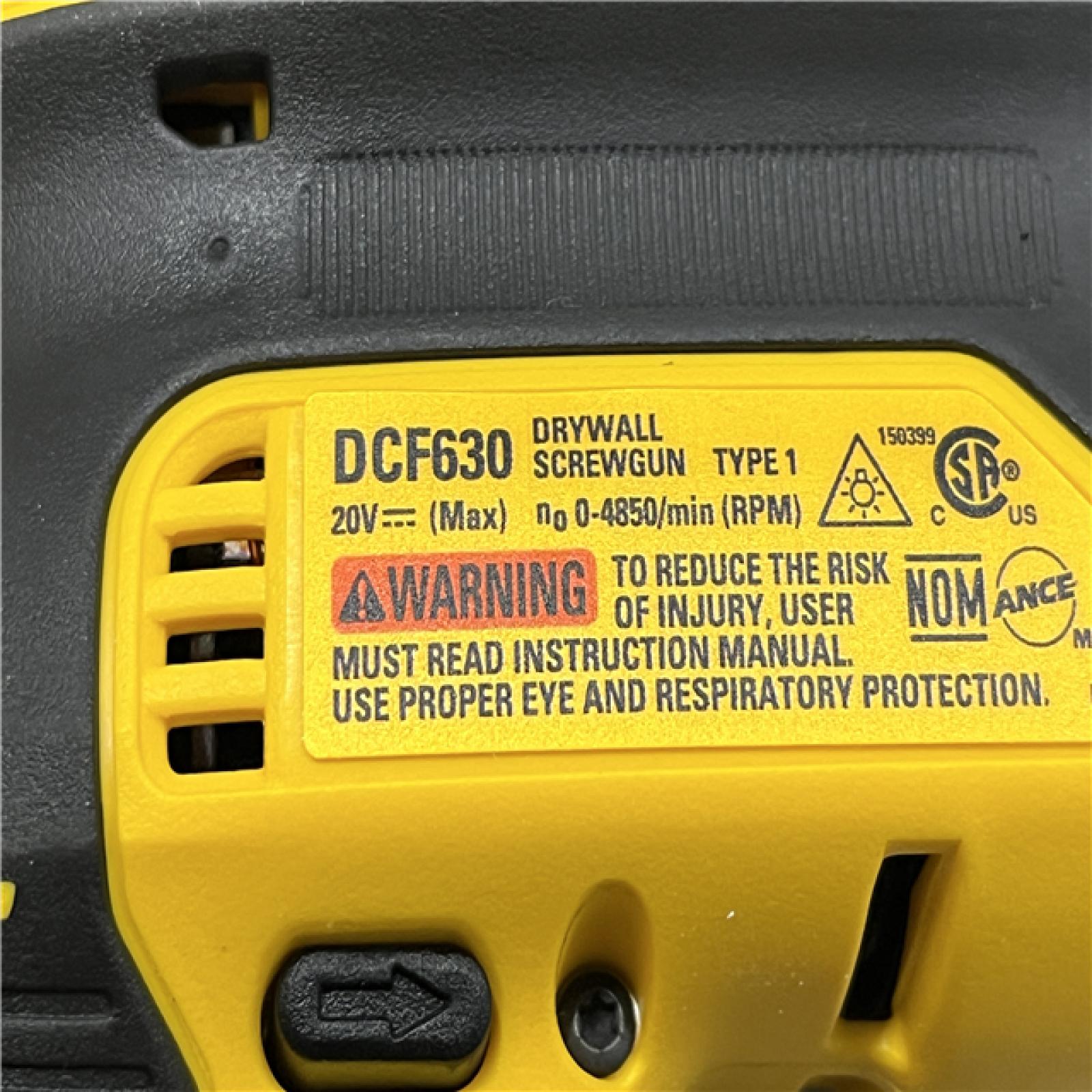 AS-IS DEWALT XR 20V MAX Lithium-Ion Cordless Brushless Screw Gun (Tool Only)