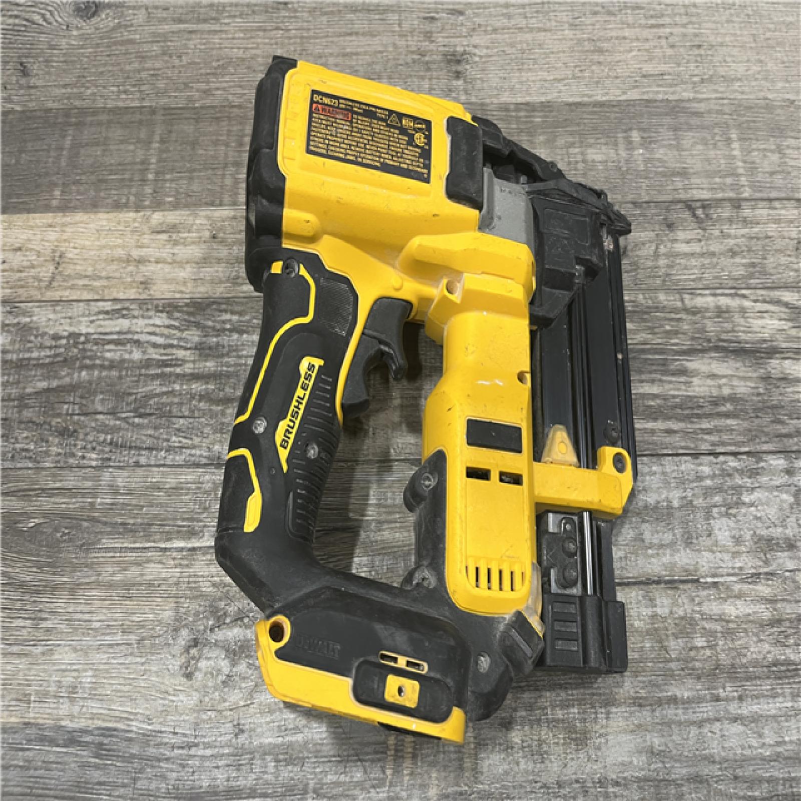 AS-IS DEWALT ATOMIC 20V MAX Lithium Ion Cordless 23 Gauge Pin Nailer (Tool Only)