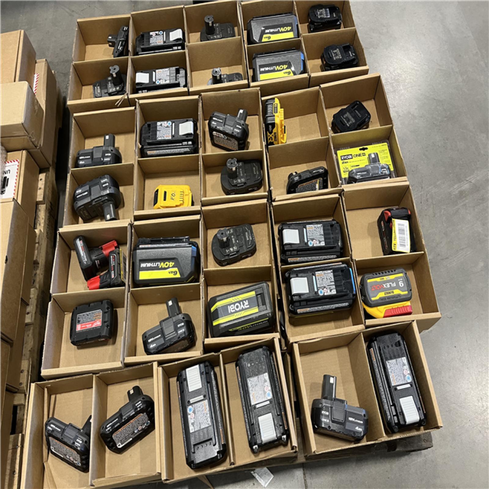 DALLAS LOCATION - AS-IS BATTERY PALLET
