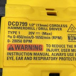 AS-IS DEWALT ATOMIC 20V Cordless 1/2 in. Compact Hammer Drill Kit