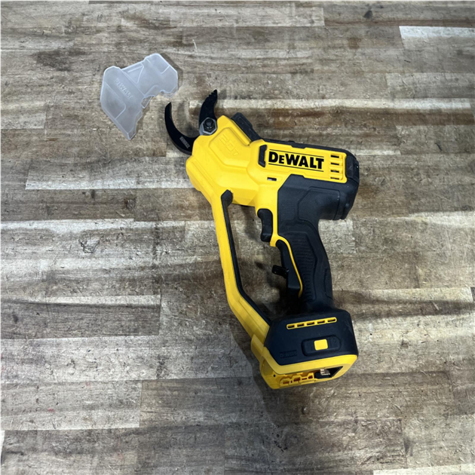 Houston Location AS-IS DEWALT 20-Volt MAX 1 -1/2 in. Capacity Cordless Battery Powered Pruner (Tool Only)