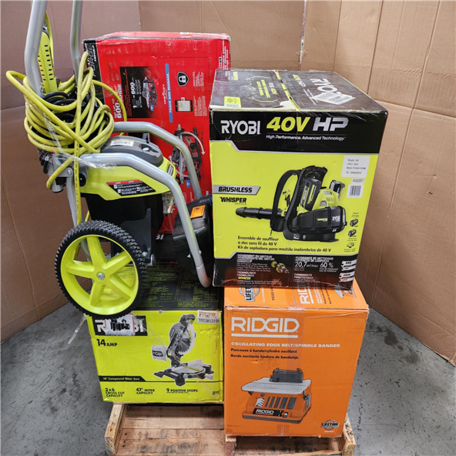 California As-Is Tool Pallet