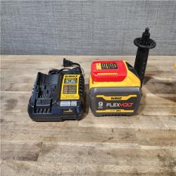HOUSTON LOCATION - AS-IS DeWalt FLEXVOLT 60V Cordless 4-1/2 to 6 in. Grinder Kit (Battery & Charger)