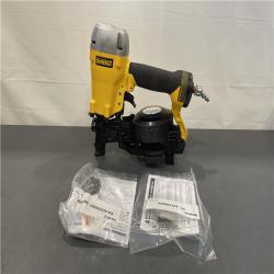 AS-IS - DeWalt 1-3/4 in. 15 Degree Pneumatic Coil Roofing Nailer