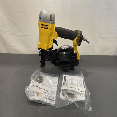 AS-IS - DeWalt 1-3/4 in. 15 Degree Pneumatic Coil Roofing Nailer