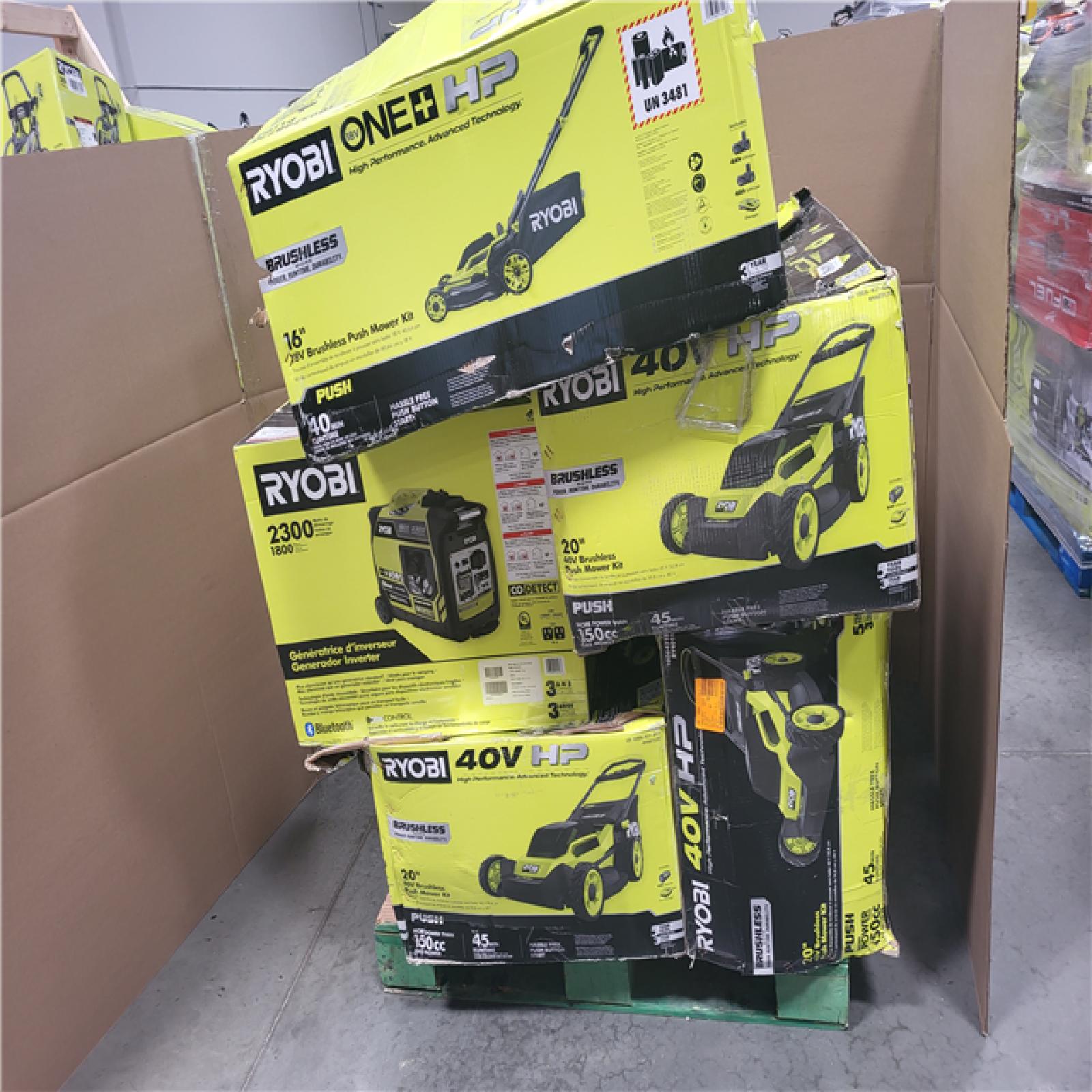 CALIFORNIA AS-IS OUTDOOR POWER EQUIPMENT