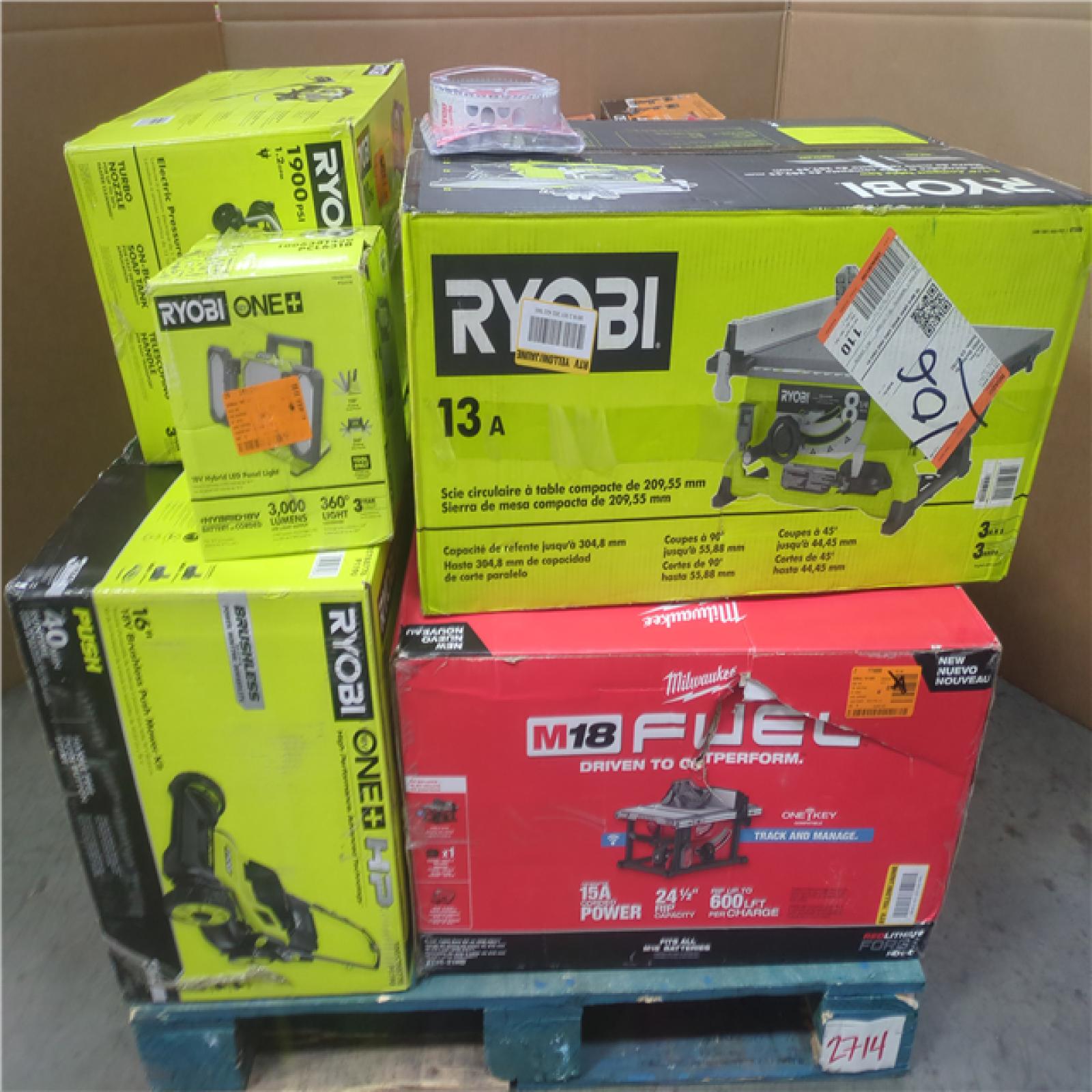 CALIFORNIA AS-IS TOOL PALLET