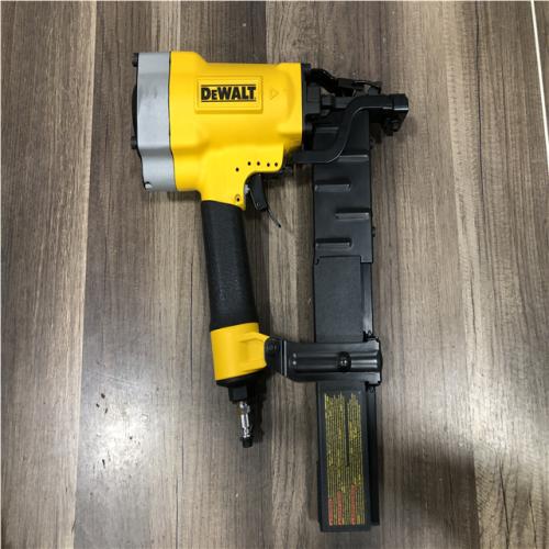 AS-IS DEWALT Corded Pneumatic 16-Gauge 1 in. Crown Lathing Stapler