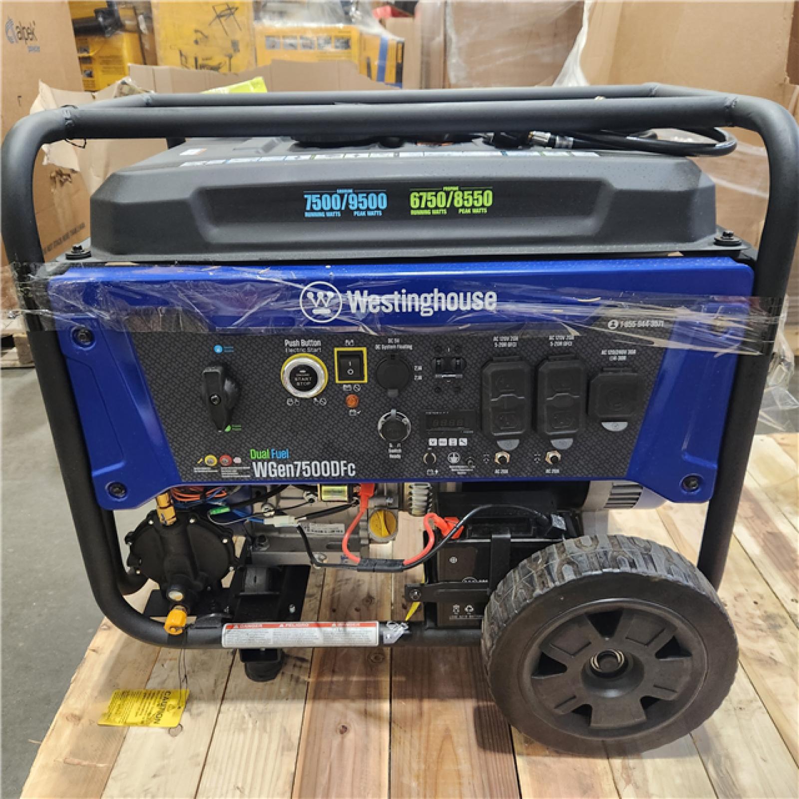 Dallas Location - As-Is Westinghouse WGen7500 Generator