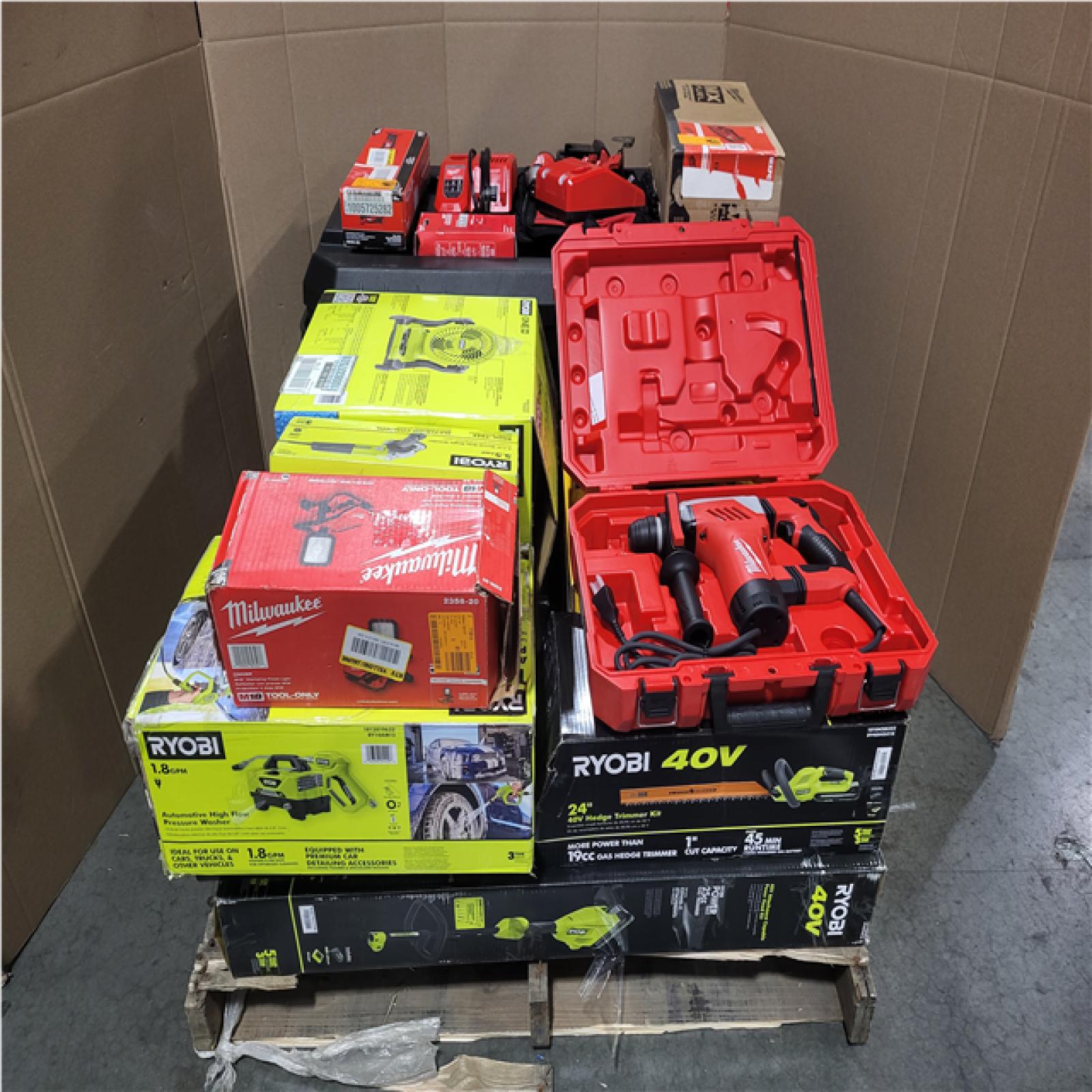 CALIFORNIA AS-IS TOOL PALLET