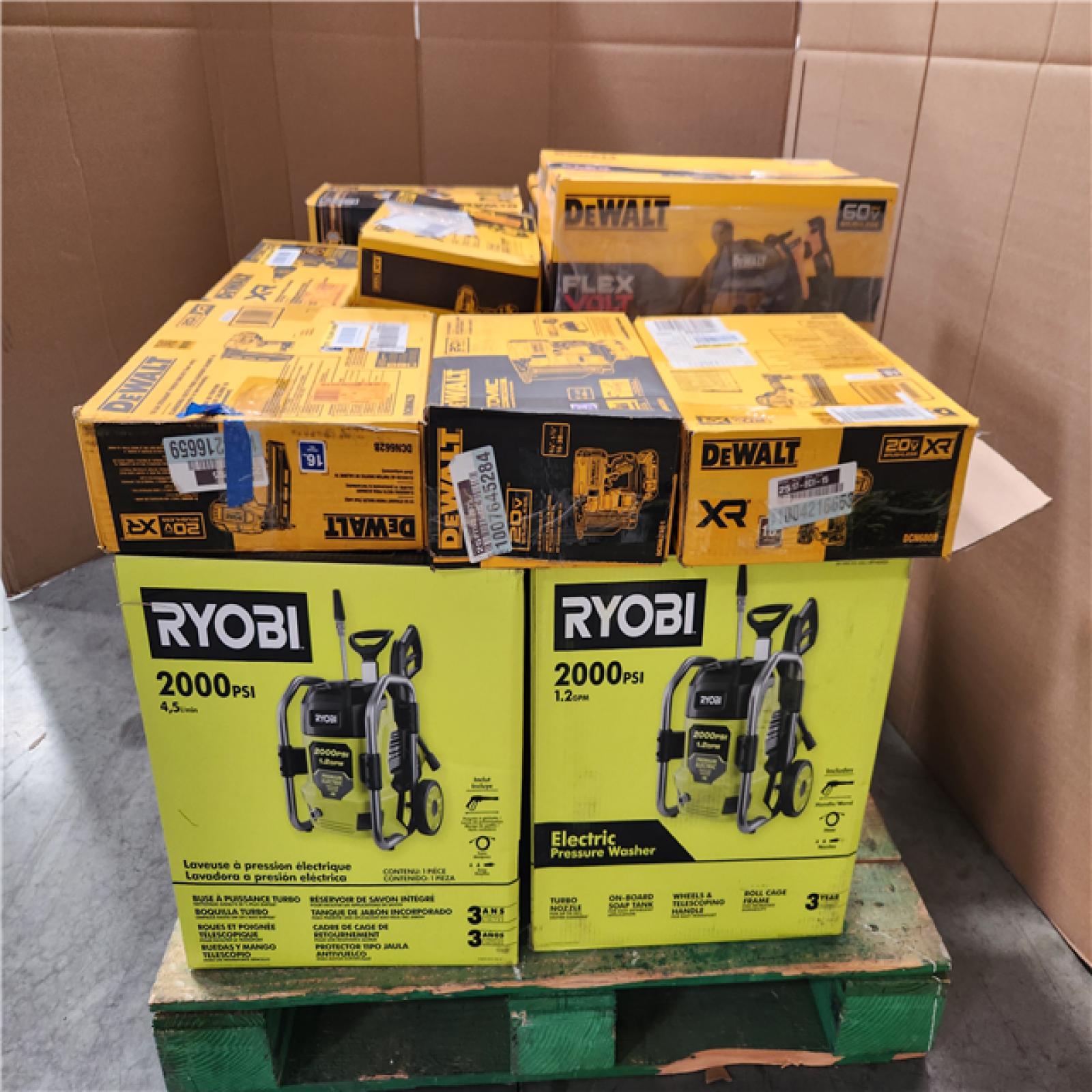 CALIFORNIA AS-IS TOOL PALLET