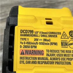 AS-IS DEWALT ATOMIC 20V Lithium-Ion Cordless 1/2 in. Hammer Drill Kit