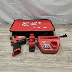 LIKE NEW! - Milwaukee M12 FUEL 12V Cordless Hex Impact Driver Compact Kit