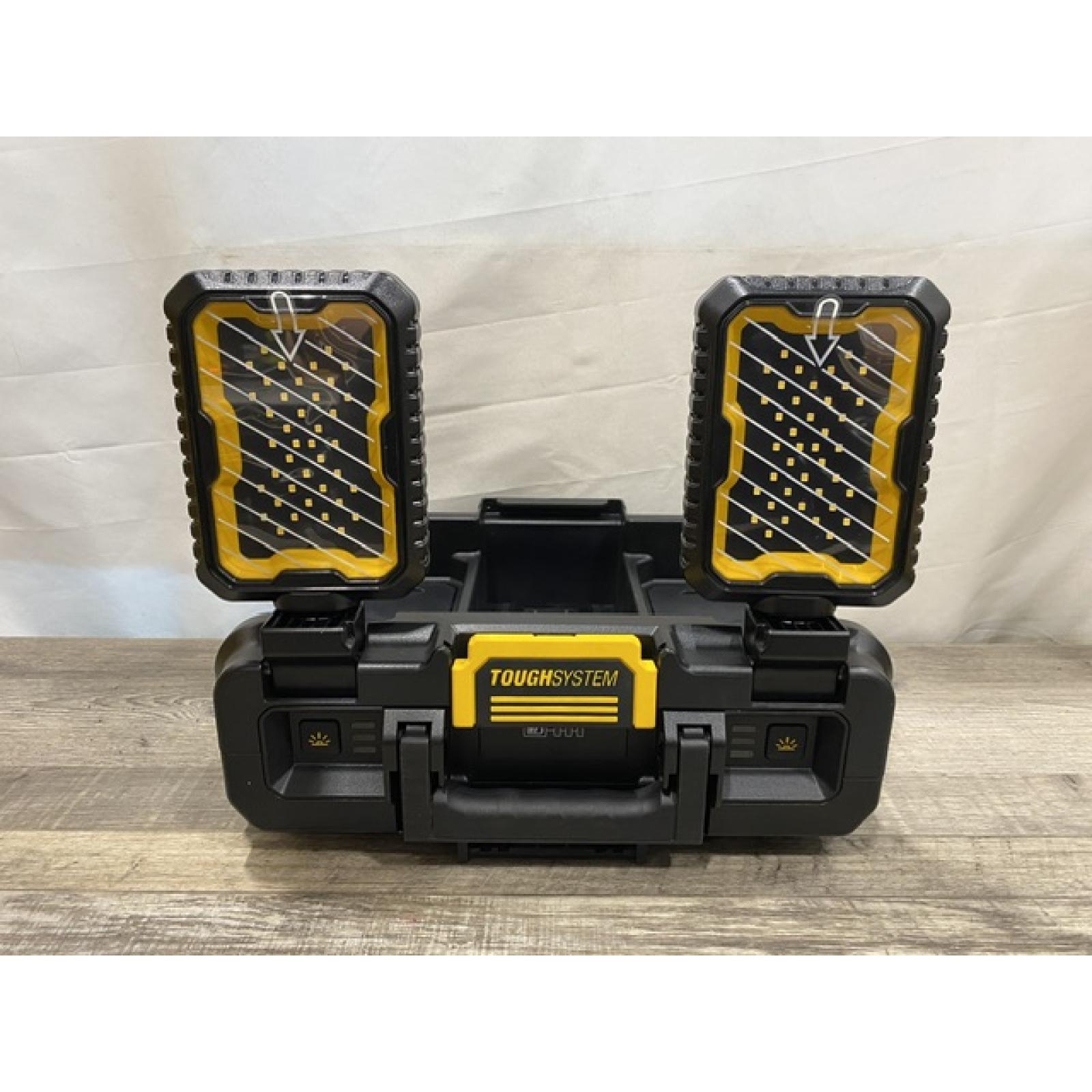 AS-IS DEWALT Tough System 2.0 Flex Volt 20V/60V Cordless LED Adjustable Work Light