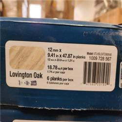 Phoenix Location Lifeproof Lovington Oak 9.4 in. W x 48 in. L Waterproof Hybrid Resilient Flooring (450 sqft 24 case)