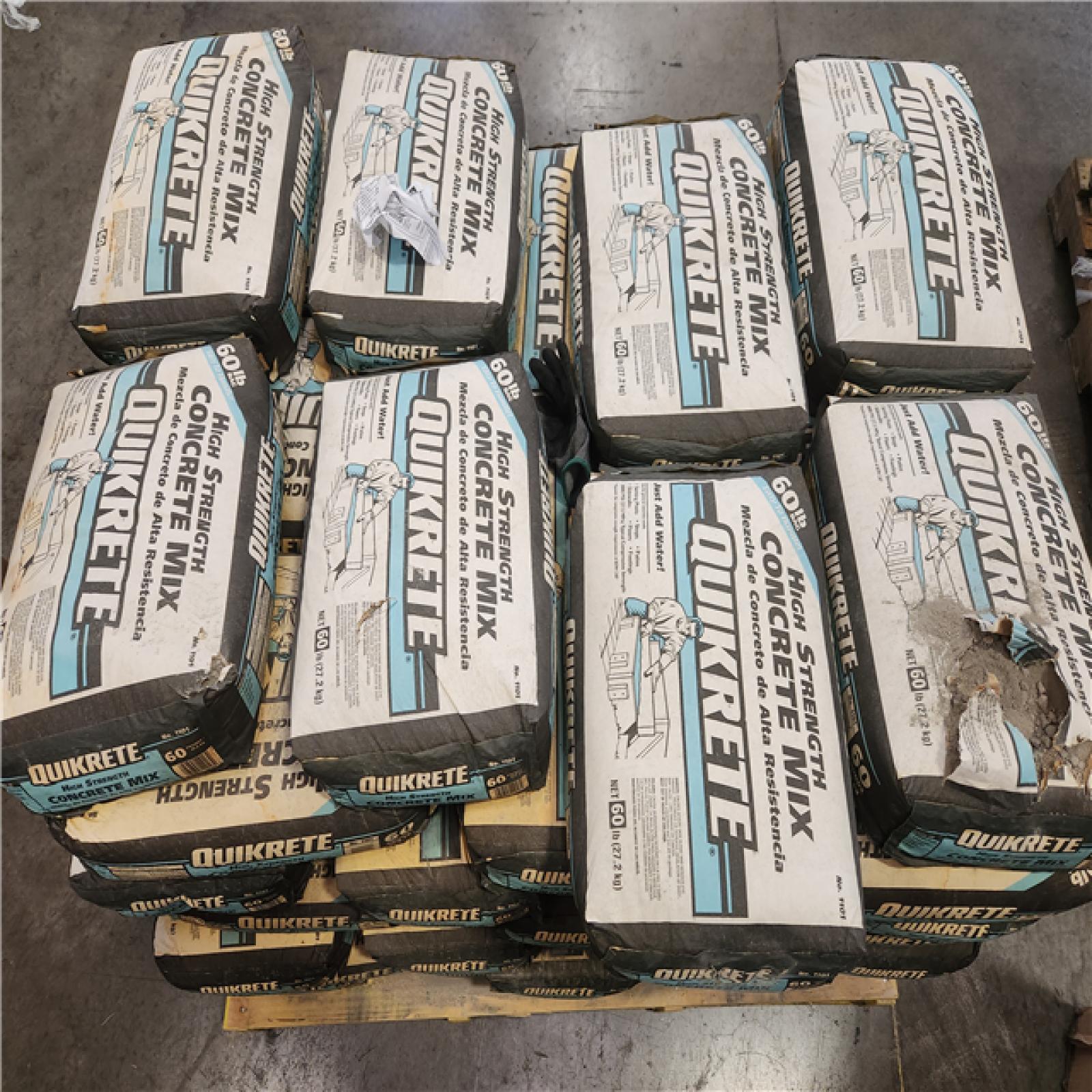 Phoenix AS-IS Quikrete 60 lb. Concrete Mix Pallet (56-Bags)