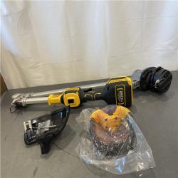 AS-IS - DEWALT 20V MAX 14 in. Brushless Cordless Battery Powered Foldable String Trimmer
