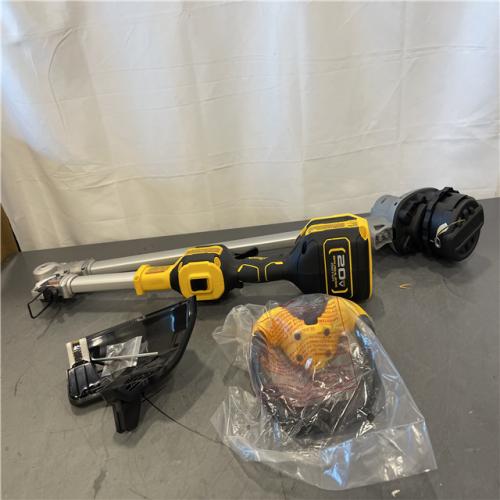 AS-IS - DEWALT 20V MAX 14 in. Brushless Cordless Battery Powered Foldable String Trimmer