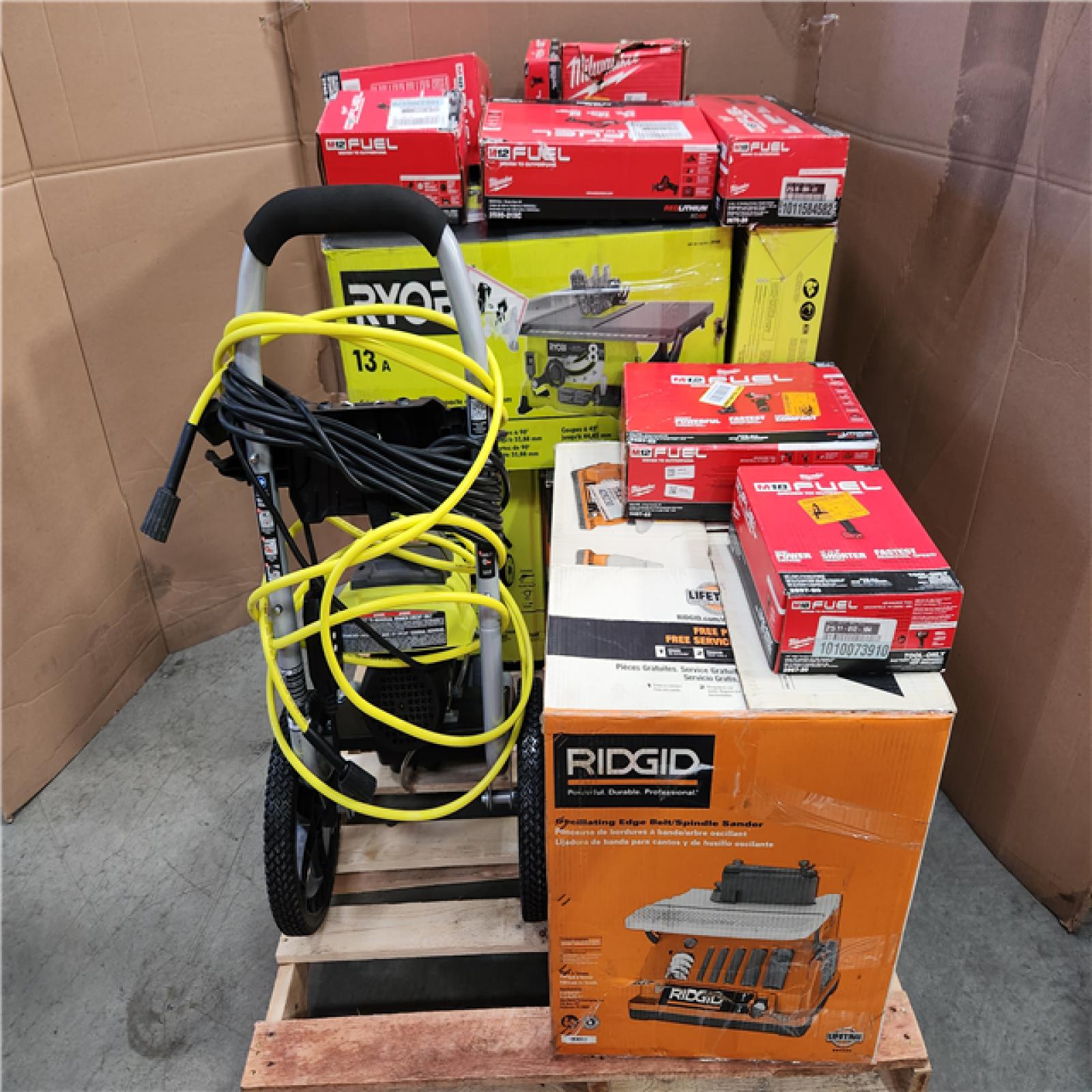 CALIFORNIA AS-IS TOOL PALLET