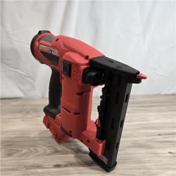 AS-IS MILWAUKEE FUEL 18V Cordless 18-Gauge 1/4 in. Narrow Crown Stapler (Tool-Only)