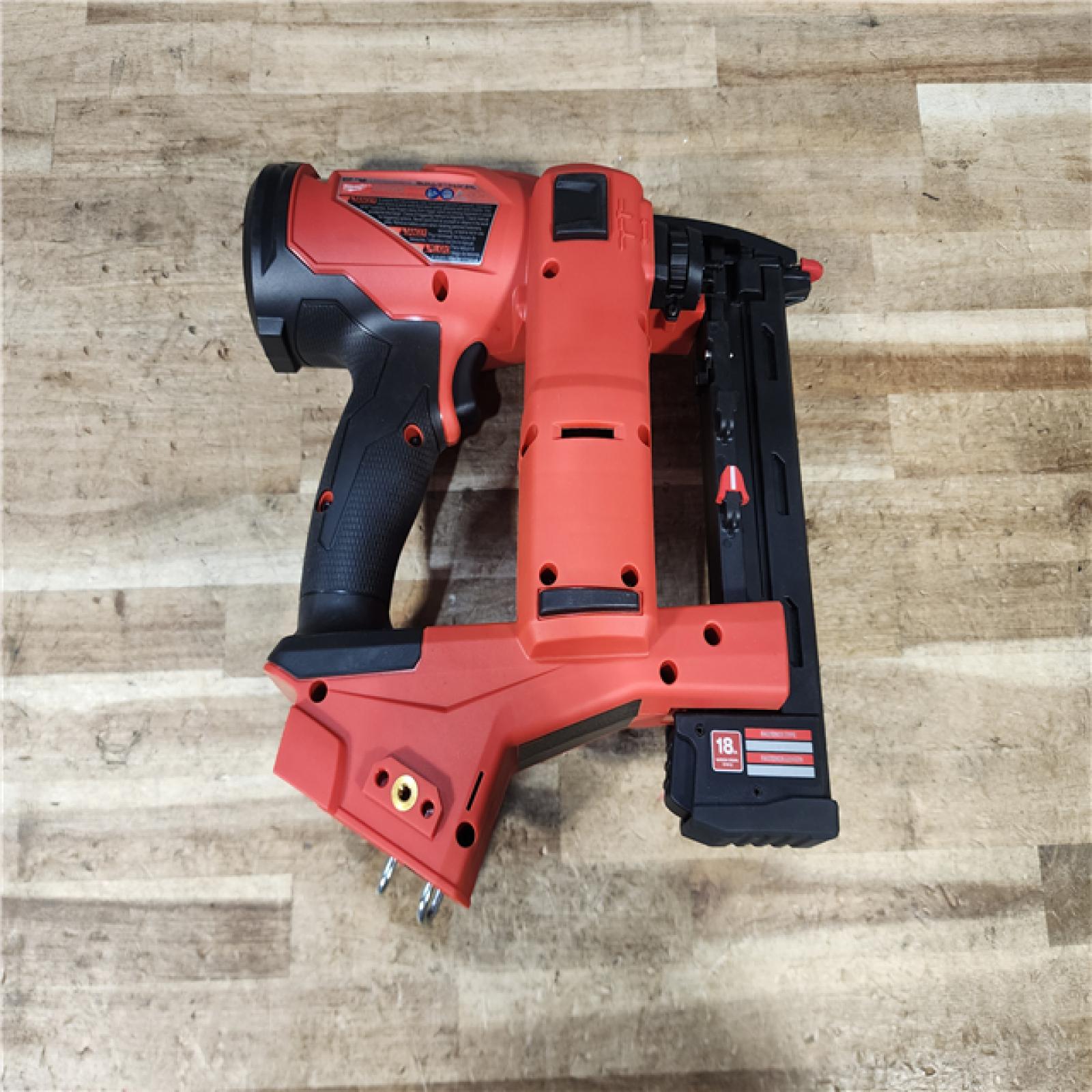 HOUSTON LOCATION - AS - IS Milwaukee FUEL 18-Volt Lithium-Ion Brushless Cordless 18-Gauge 1/4 in. Narrow Crown Stapler (Tool-Only)