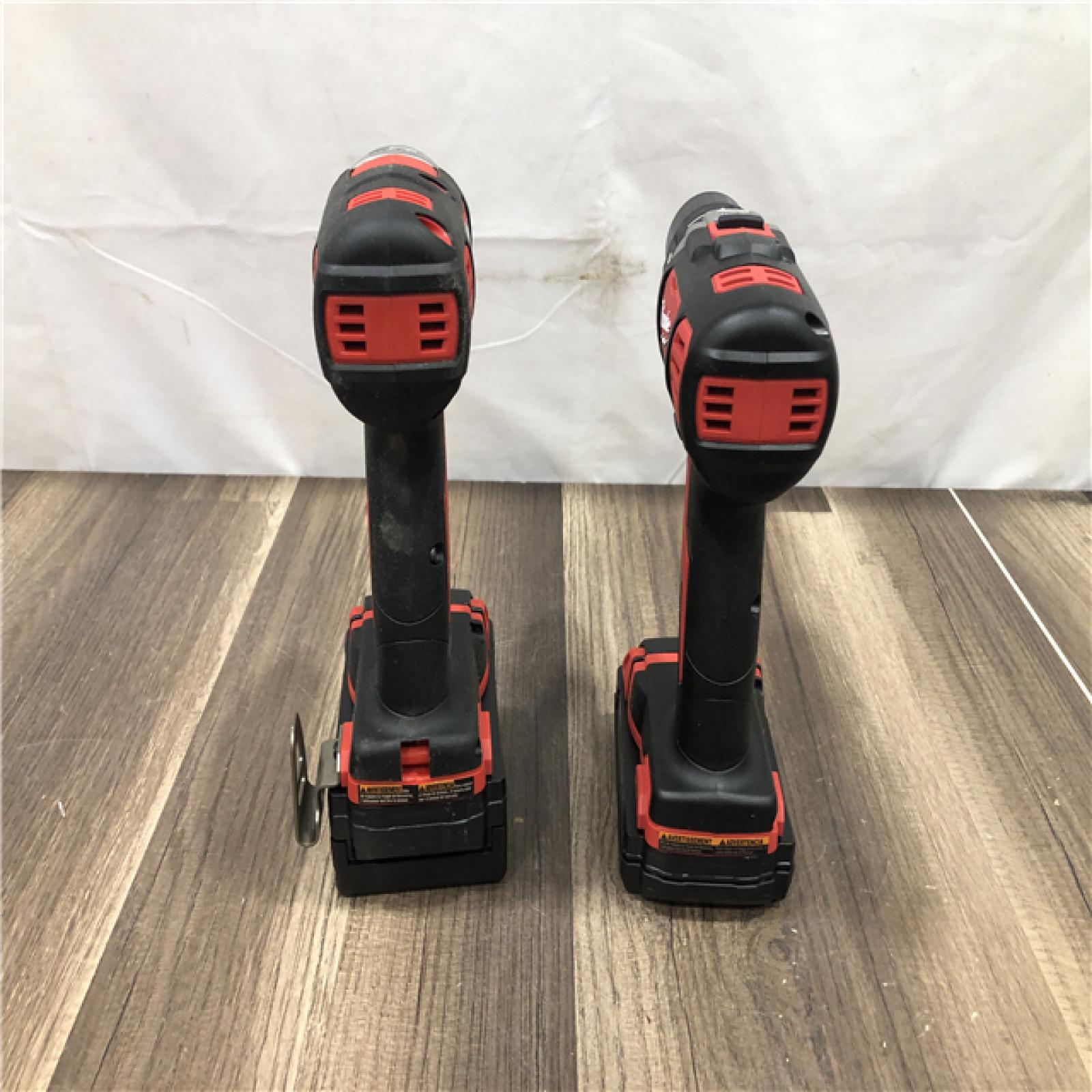 AS-IS Milwaukee M18 18V Lithium-Ion Cordless Drill Driver/Impact Driver Combo Kit