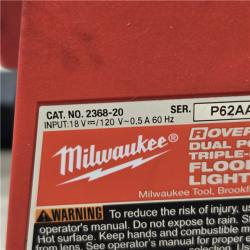 AS-IS Milwaukee M18 4500 Lm LED Battery Handheld Flood Light