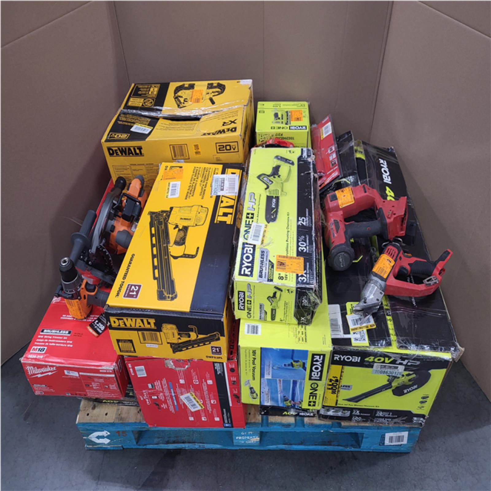 CALIFORNIA AS-IS TOOL PALLET