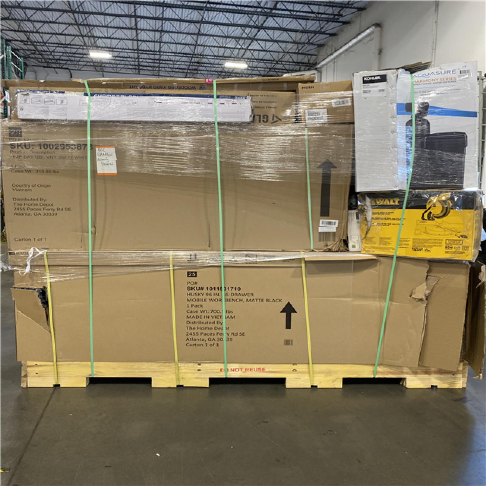 DALLAS LOCATION- AS-IS HOME IMPROVEMENT PALLET