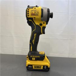 AS-IS - DeWALT ATOMIC 20V Max Lithium-Ion Brushless Cordless Compact 1/4 in. Impact Driver Kit