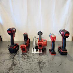 AS-IS- Milwaukee M18 18V Lithium-Ion Cordless Combo Kit