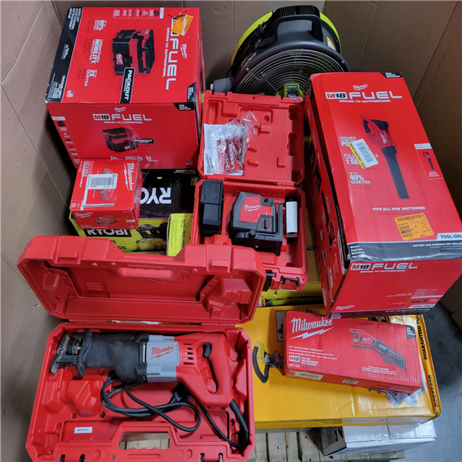 CALIFORNIA AS-IS TOOL PALLET