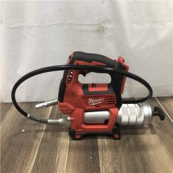 AS-IS Milwaukee 18V Lithium-Ion Cordless Grease Gun 2-Speed (Tool-Only)