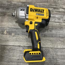 AS-IS DEWALT 20V MAX Lithium-Ion Cordless 1/2 in. Impact Wrench Kit