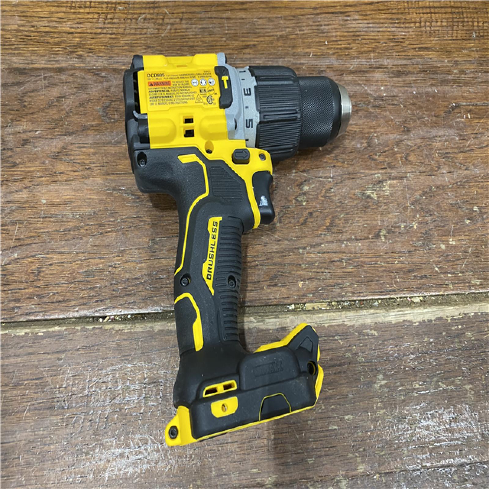 AS-IS DEWALT 20V MAX XR Hammer Drill and ATOMIC Impact Driver 2 Tool Cordless Combo Kit with (2) 4.0Ah Batteries, Charger, and Bag