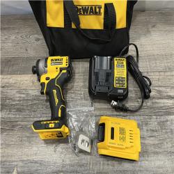 AS-IS DEWALT Atomic 20V Max Lithium-Ion Brushless Cordless Compact 1/4 in. Impact Driver Kit