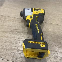 AS-IS DEWALT 20-Volt Maximum XR Cordless Brushless 1/4 in. 3-Speed Impact Driver (Tool-Only)