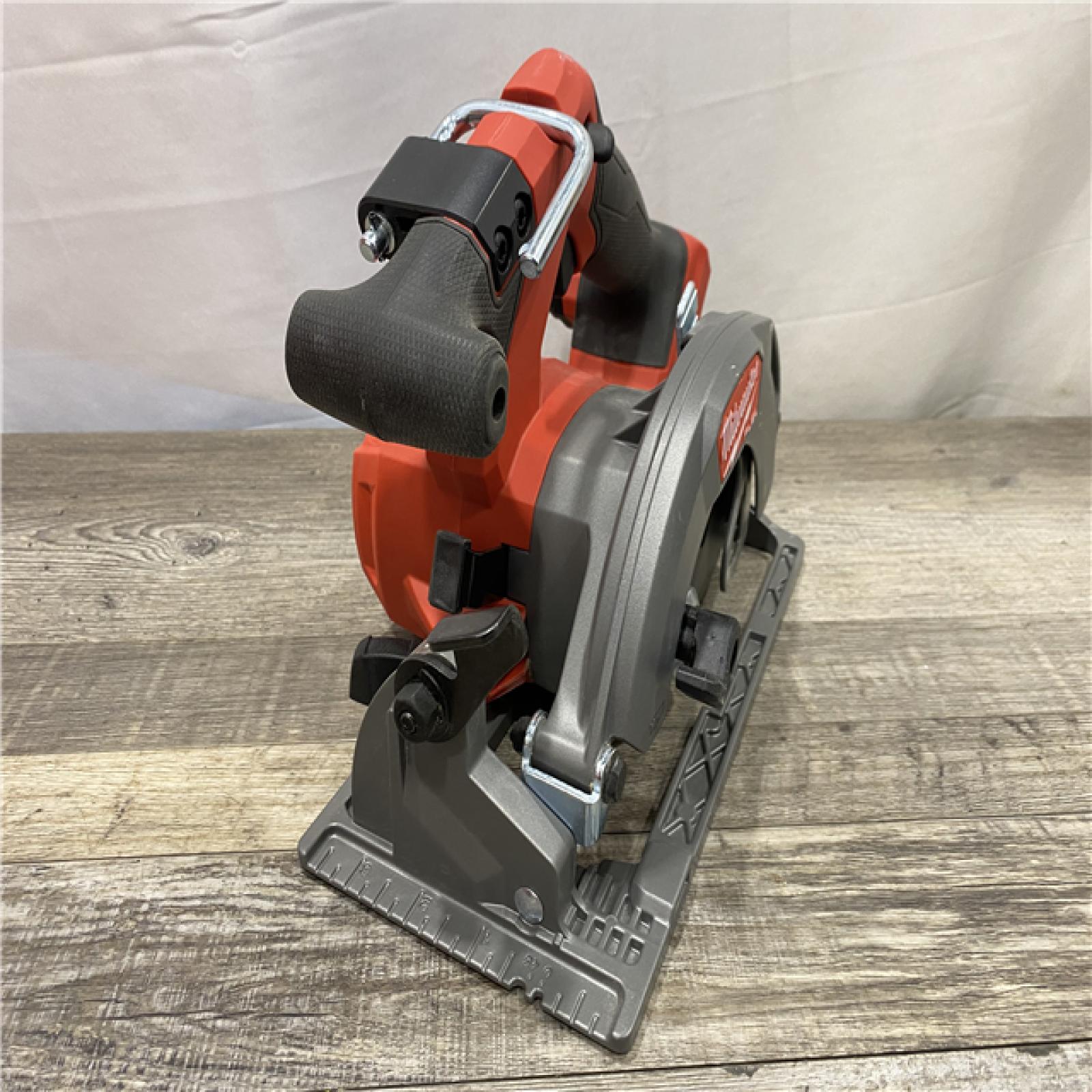 AS-IS Milwaukee FUEL 18V Lithium-Ion Brushless Cordless 6-1/2 in. Circular Saw (Tool-Only)