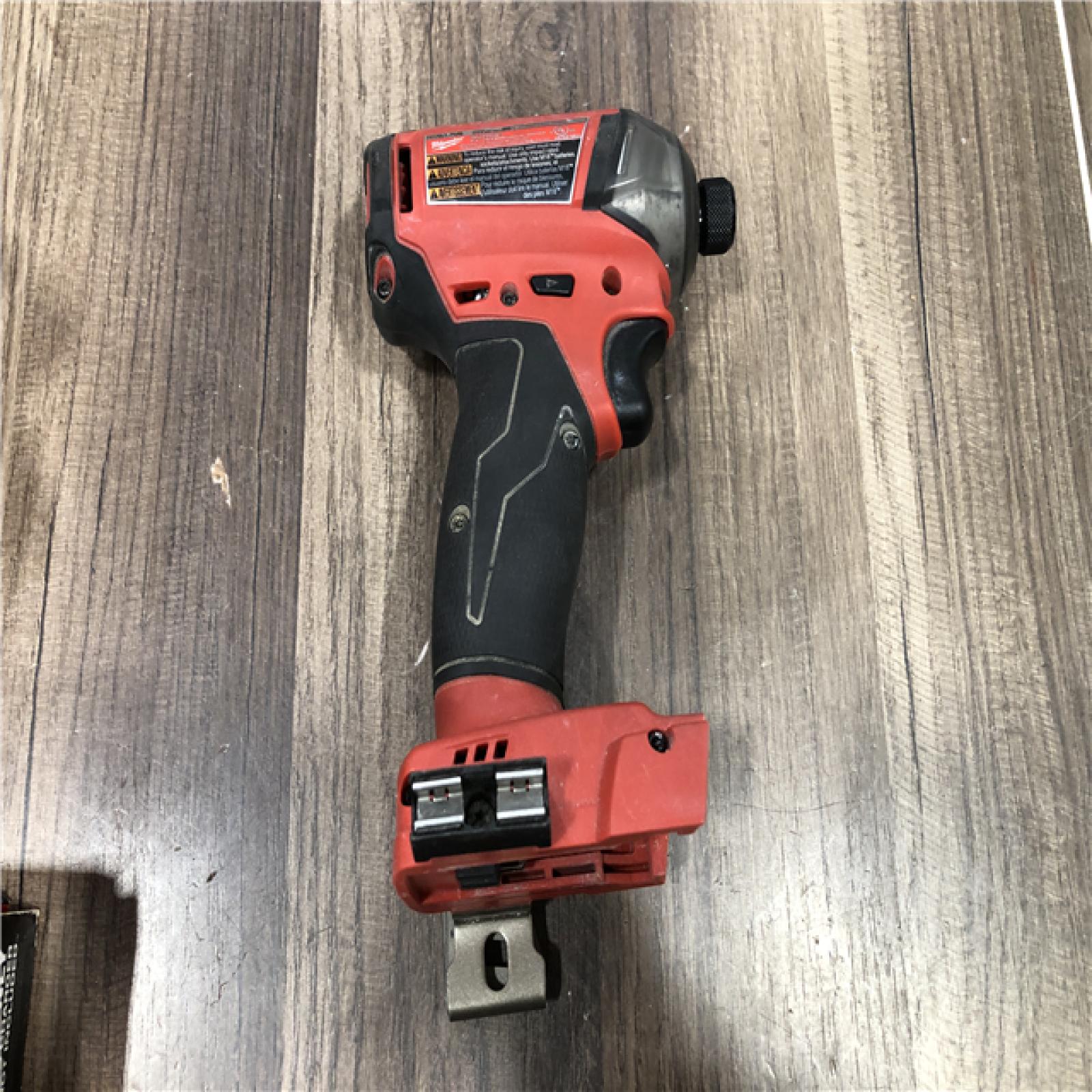 AS-IS Milwaukee  FUEL SURGE 18V Lithium-Ion Brushless Cordless 1/4 in. Hex Impact Driver (Tool-Only)