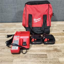 HOUSTON LOCATION - AS-IS Milwaukee 18V Lithium-Ion Brushless Cordless Compact Drill/Impact Combo Kit