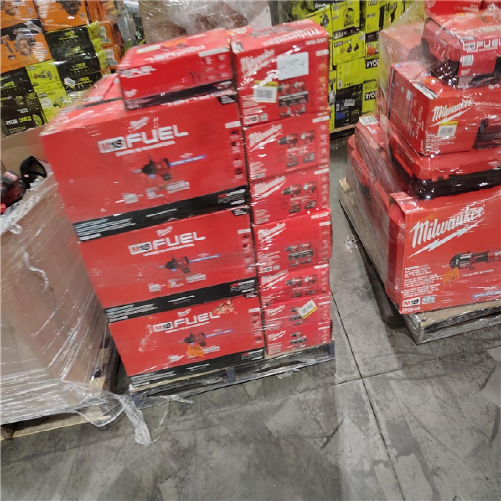 Pittston Location As-Is Power Tools Partial Truckload (15 Pallets) 4095-A