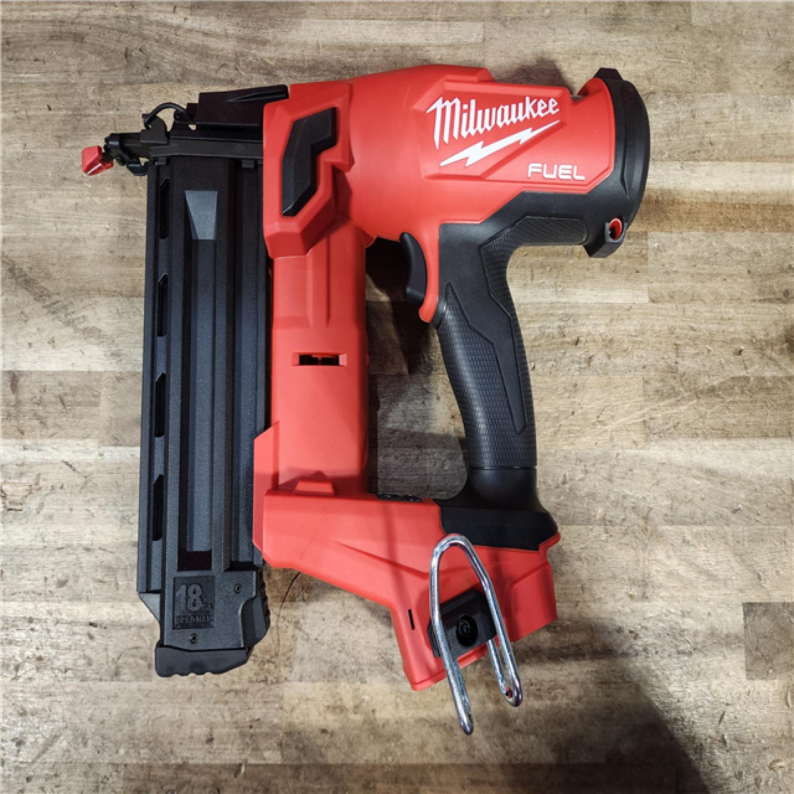 HOUSTON LOCATION - AS-IS (APPEARS LIKE NEW) Milwaukee FUEL 18-Volt Lithium-Ion Brushless Cordless Gen II 18-Gauge Brad Nailer (Tool-Only)