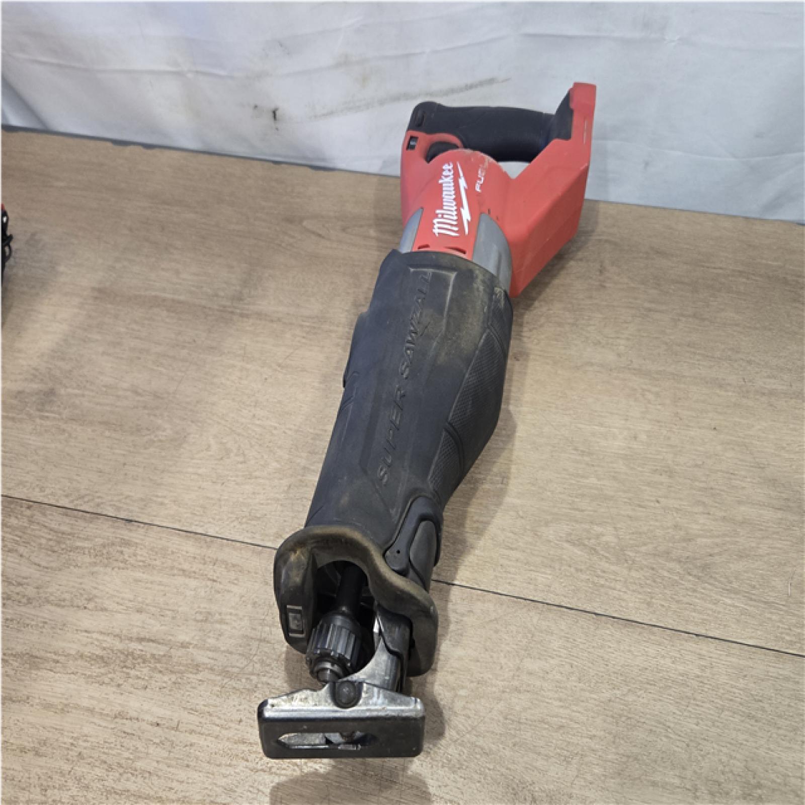 AS-IS Milwaukee FUEL 18V Lithium-Ion Brushless Cordless Super SAWZALL Orbital Reciprocating Saw (Tool-Only)