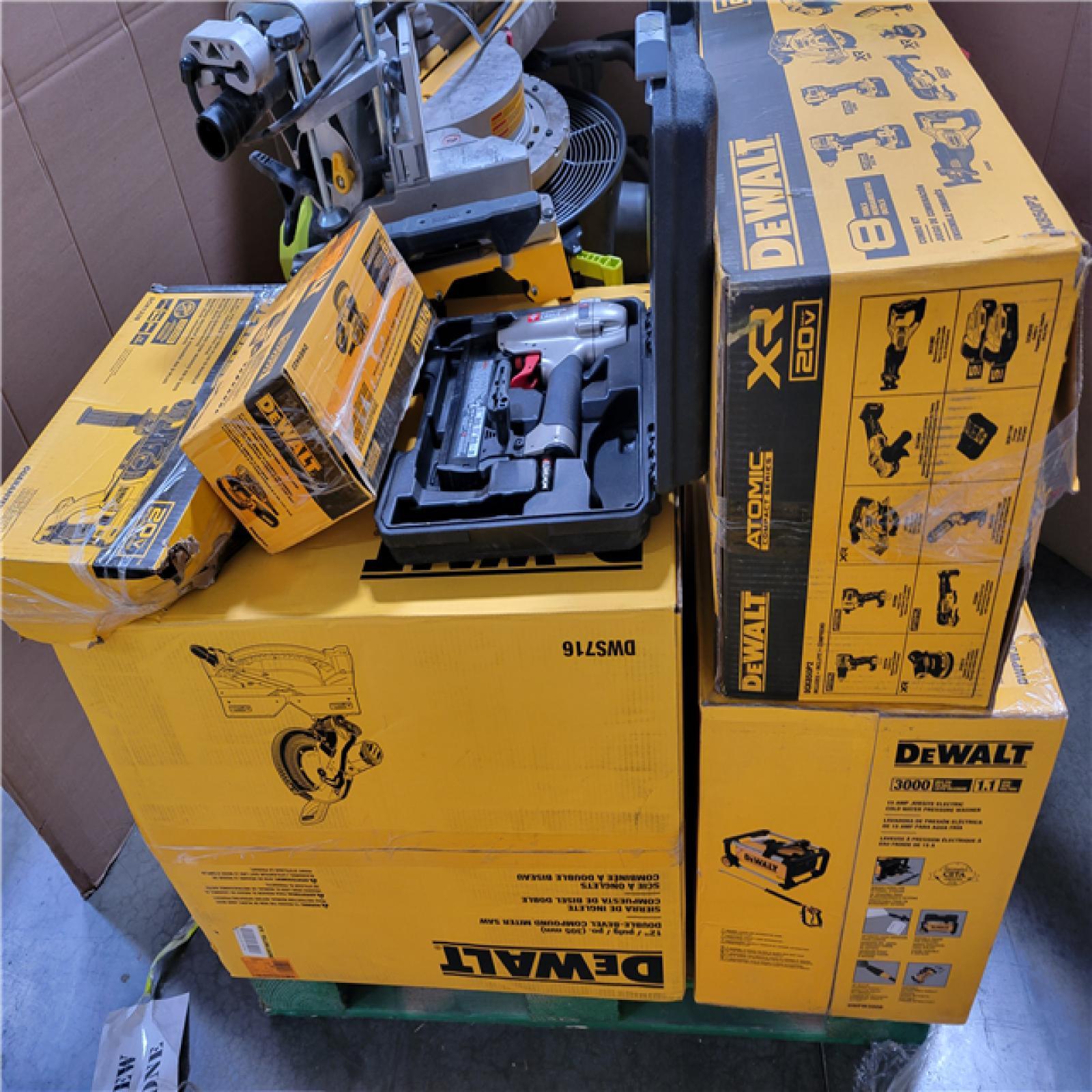 CALIFORNIA AS-IS TOOL PALLET