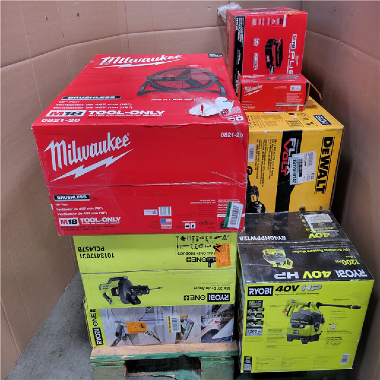 CALIFORNIA AS-IS TOOL PALLET