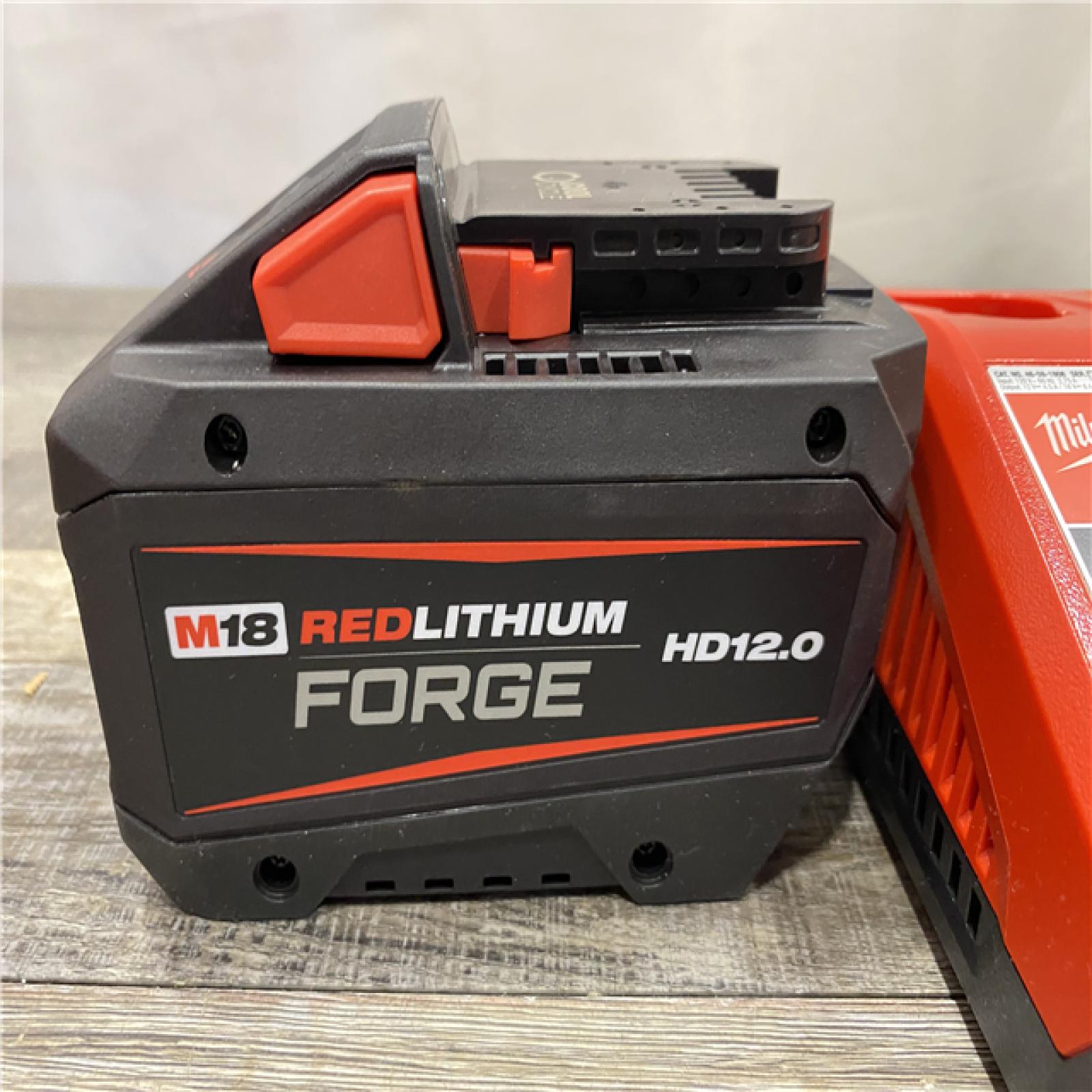 AS-IS Milwaukee 18-Volt Lithium-Ion REDLITHIUM FORGE Starter Kit