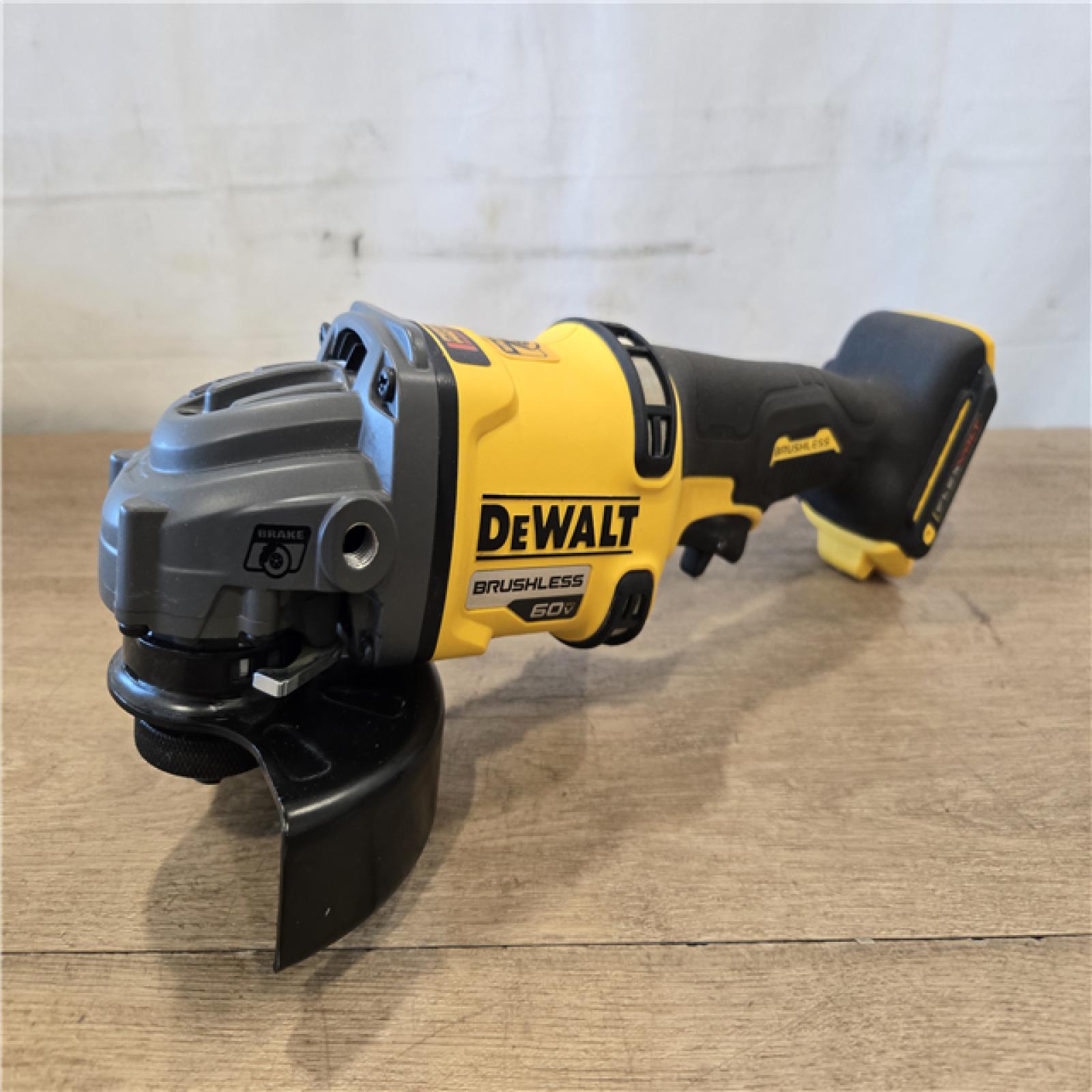 AS-IS DEWALT FLEXVOLT 60V MAX Cordless 4.5 in. to 6 in. Small Angle Grinder(Tool Only)