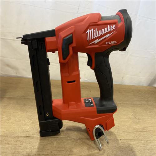 AS-IS Milwaukee FUEL 18-Volt Lithium-Ion Brushless Cordless 18-Gauge 1/4 in. Narrow Crown Stapler (Tool-Only)