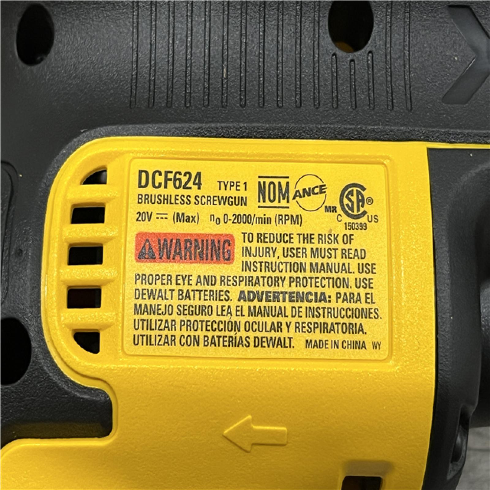 AS-IS DEWALT 20V MAX XR Cordless Brushless Drywall Screw Gun Threaded Clutch Housing (Tool Only)