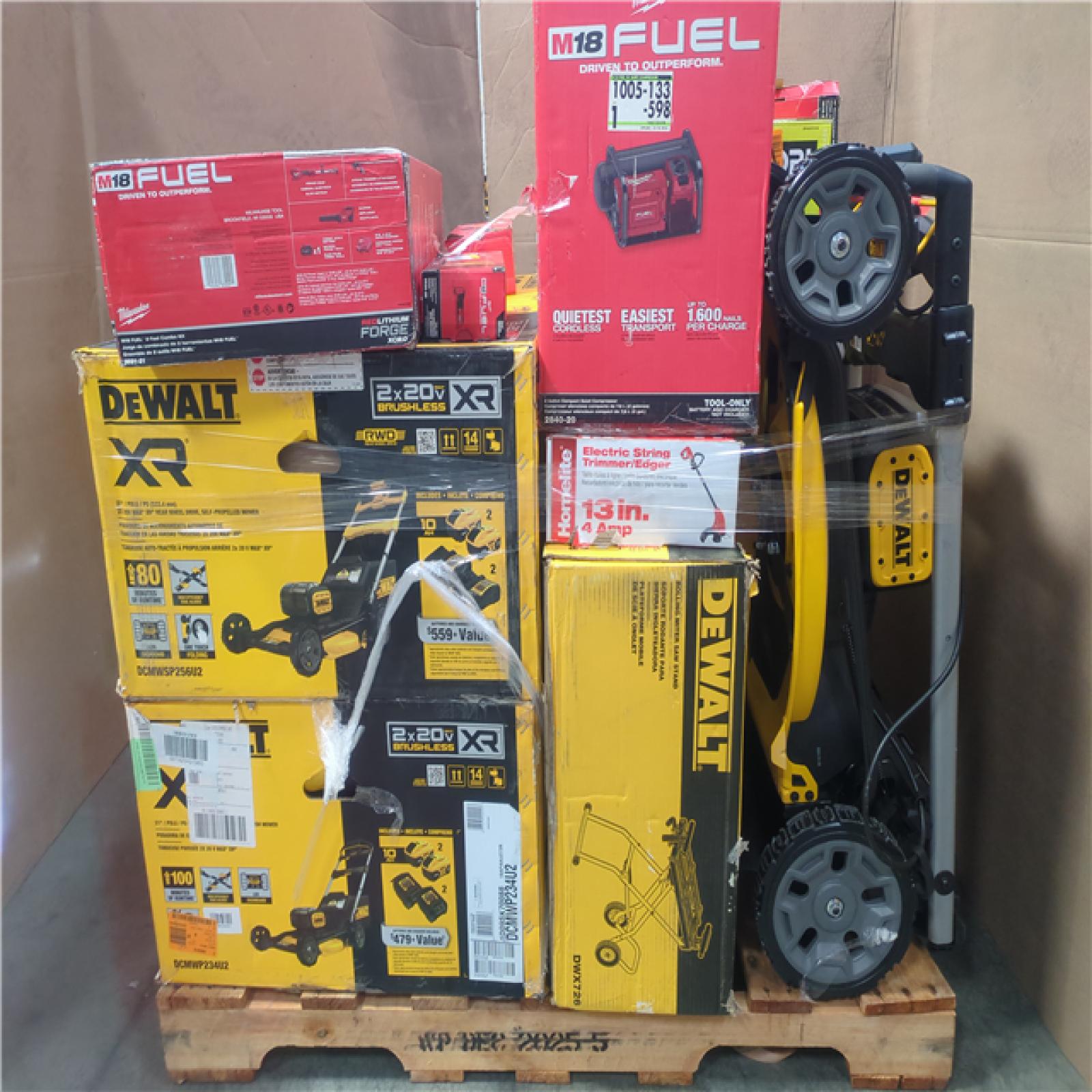 CALIFORNIA AS-IS TOOL PALLET